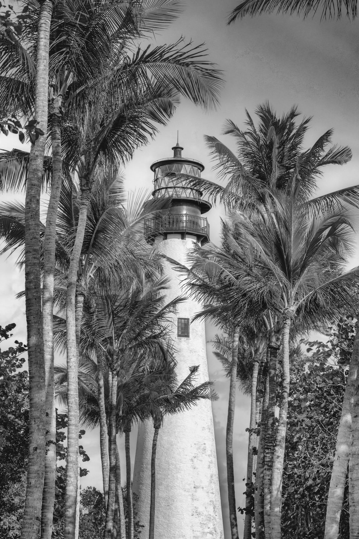 Florida, Key Biscayne, Bill Baggs Cape Florida State Park, Lighthouse – A Tropical View