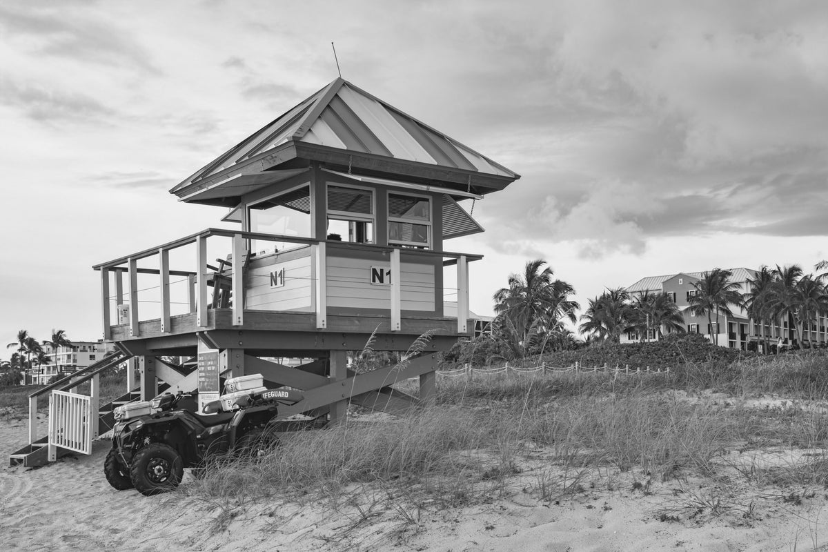 Florida, Delray Beach, Lifeguard Station