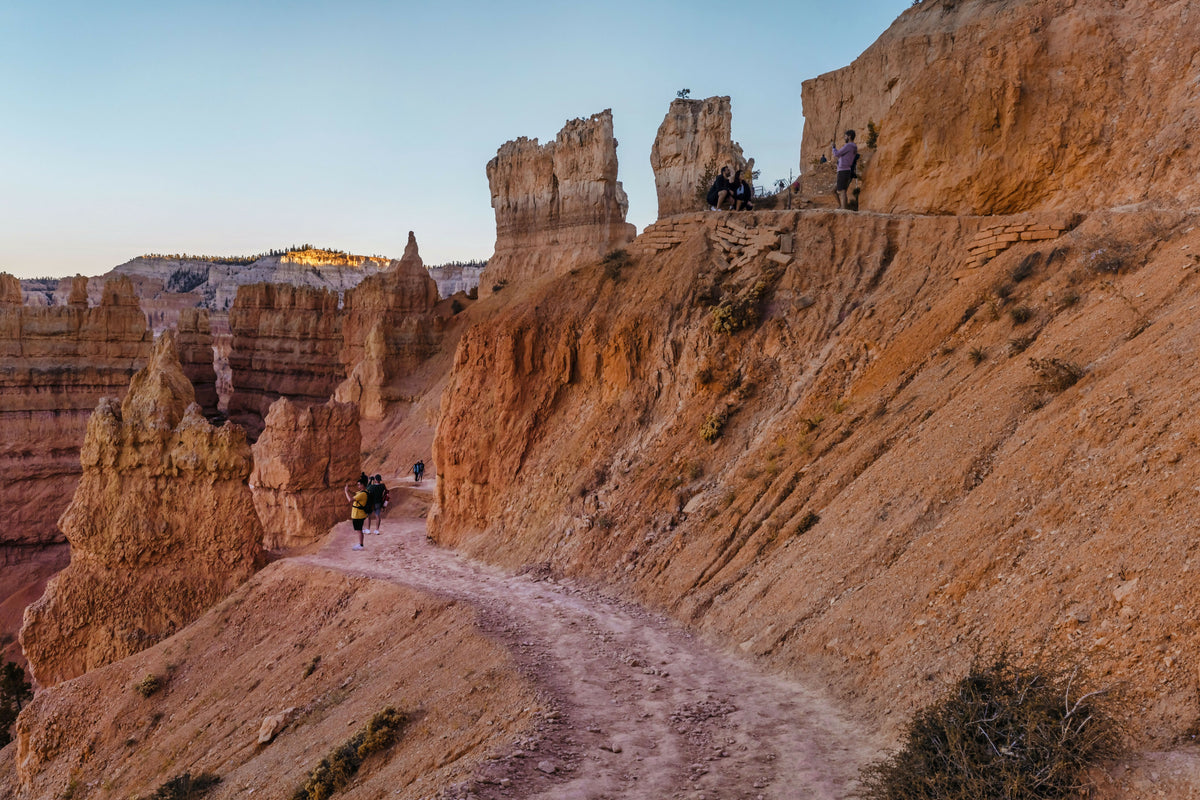 Utah, Bryce Canyon National Park, Colorado Plateau, View from Sunset Point to Thor's Hammer – A Inspiring View