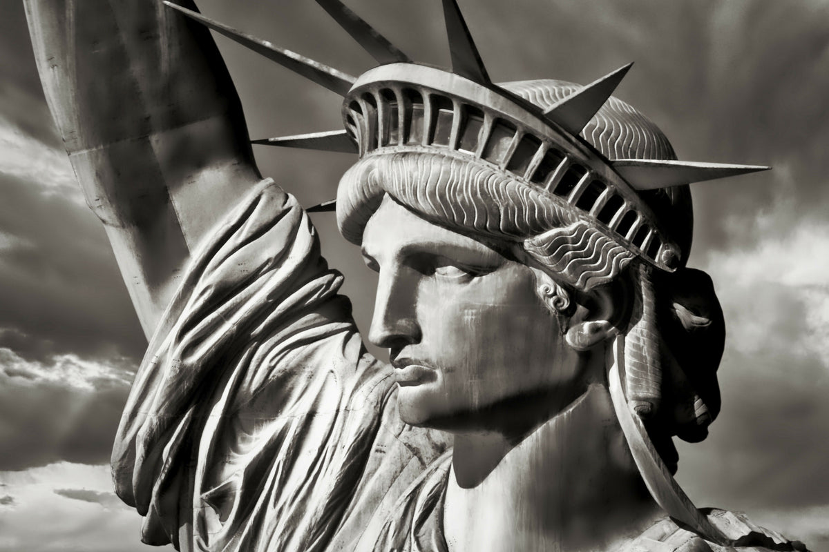 USA, New York City, Manhattan, Lower Manhattan, Liberty Island, Statue of Liberty, Liberty Enlightening the World