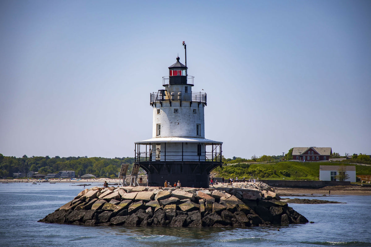 Maine, Portland, Spring Point Ledge Lighthouse