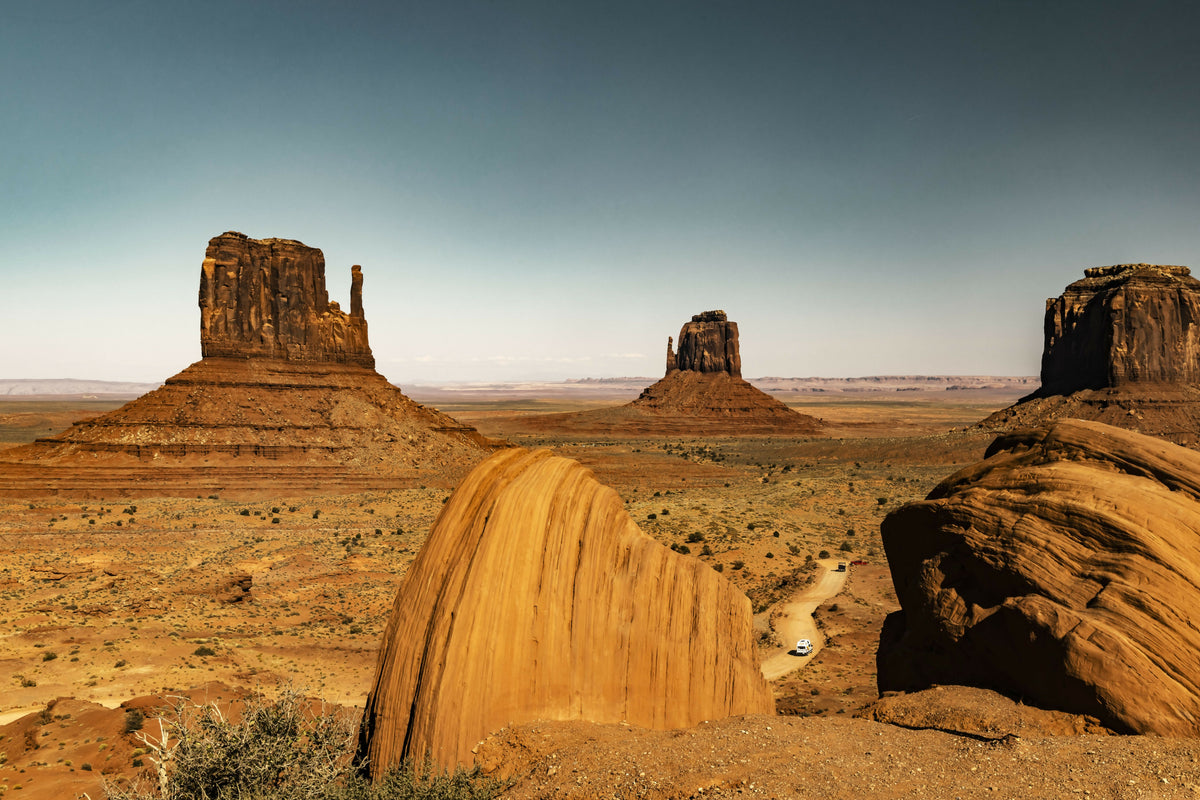 Arizona, Monument Valley, East Mitten & West Buttes – A Colorful View