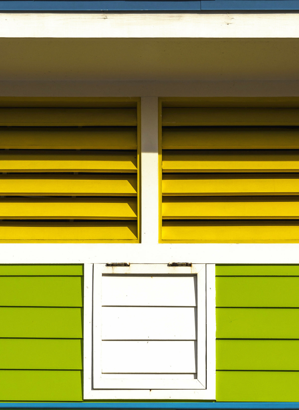 Color Detail of Lifeguard Station