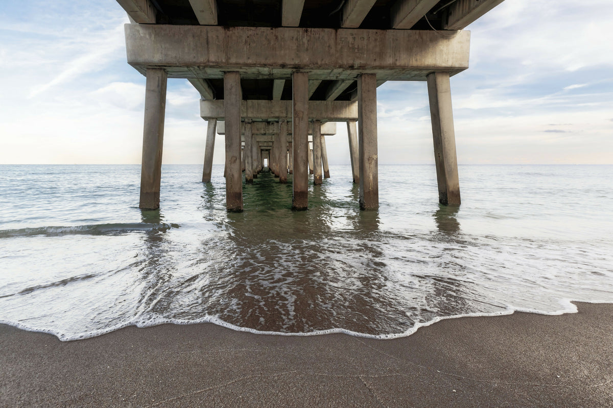 Florida, South Florida, Pompano Beach, Pier – A Peaceful View