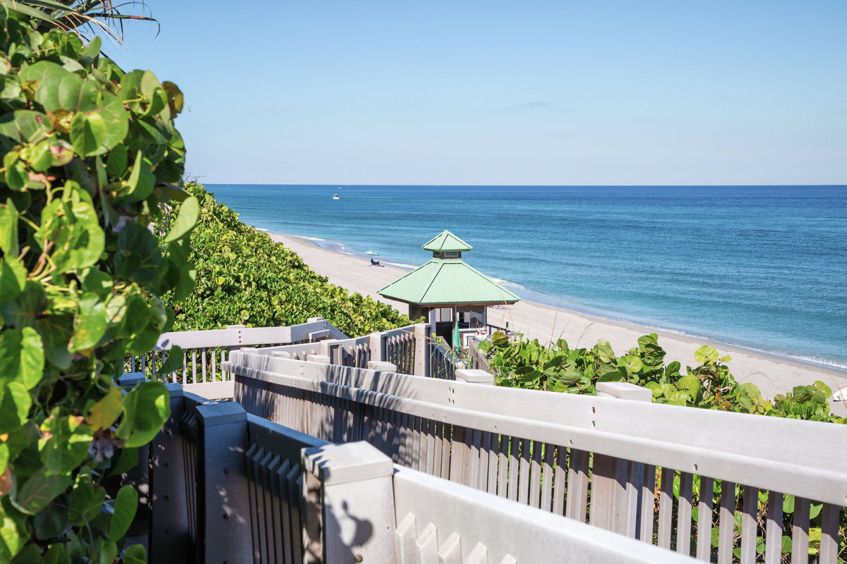 Florida, South Florida, Boca Raton, Red Reef Park, Beach Entrance