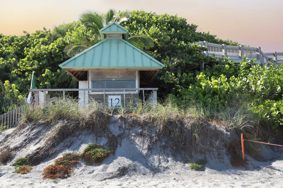 Florida, South Florida, Boca Raton, Red Reef Park, Beach Entrance – A Picturesque View