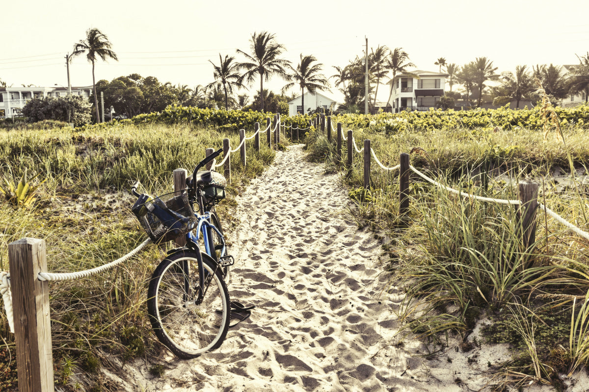 Florida, South Florida, Delray Beach, Pathway on Beach – A Serene View