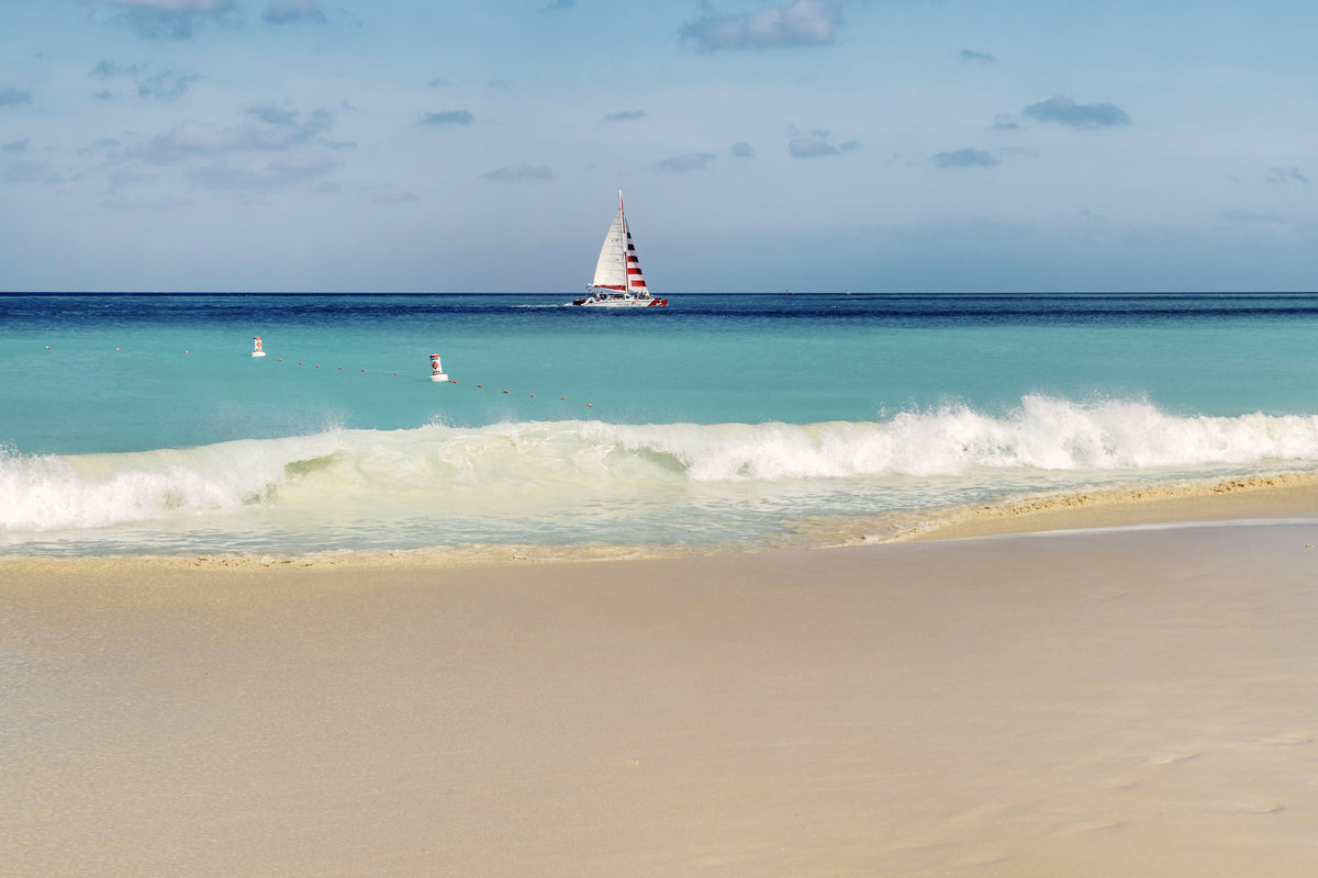 Aruba, Eagle Beach Scene – A Tropical View