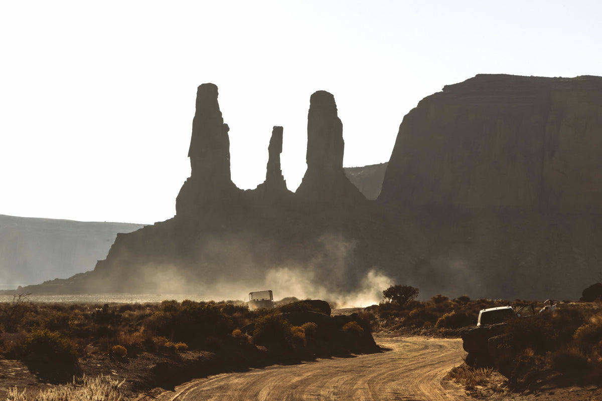 Arizona, Monument Valley, Three Sisters Rock Formation