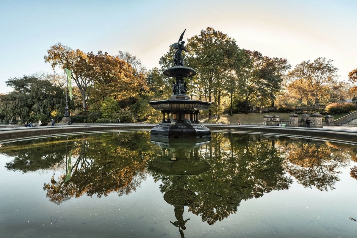 NY, NYC, Central Park, Bethesda Terrace, Bethesda Fountain